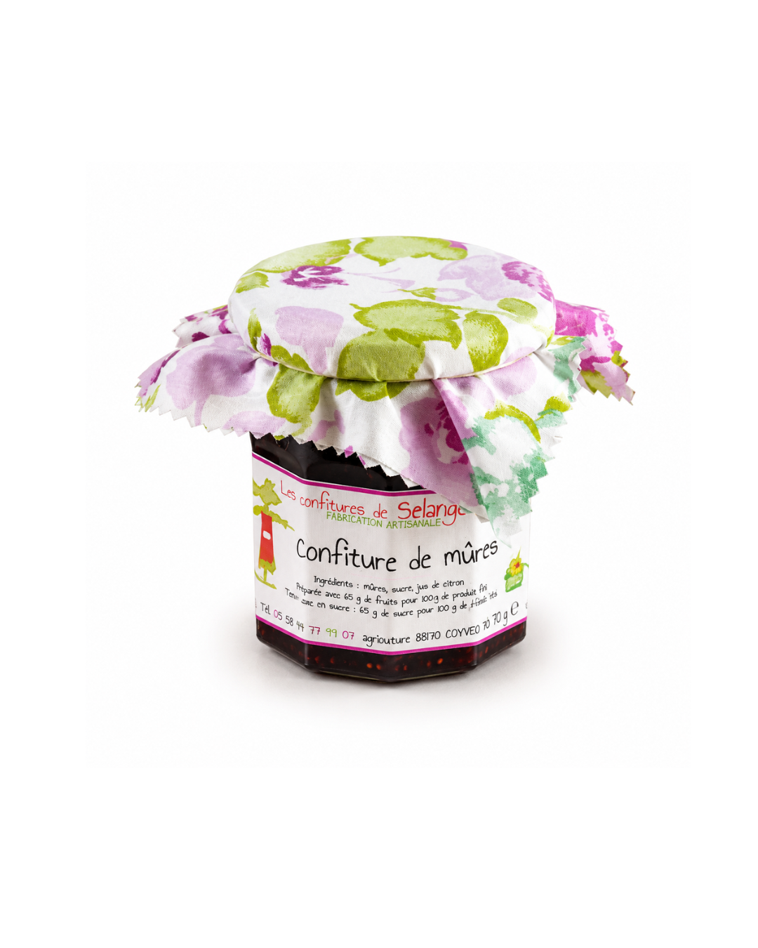 Confiture de Mûres Bio