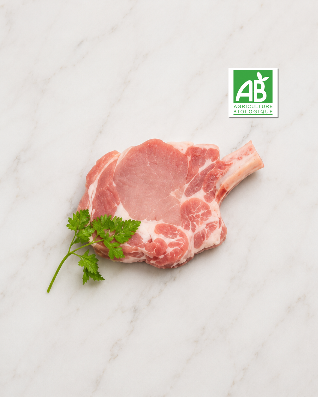 Côtes premières Bio à griller (environ 250g)