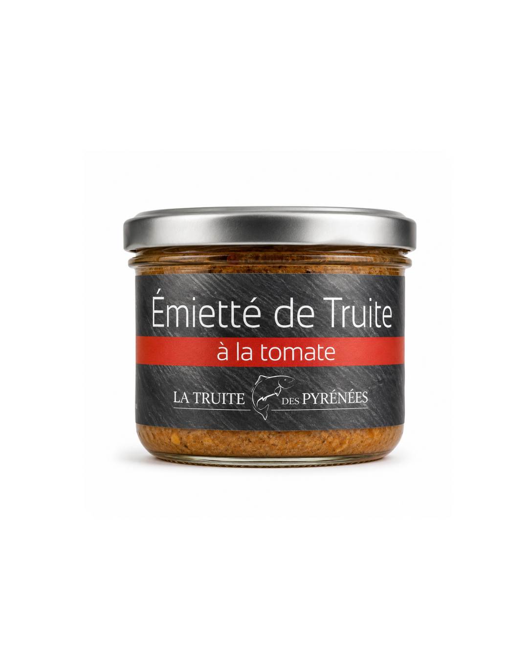 Emietté de truite à la tomate (pot de 90g)