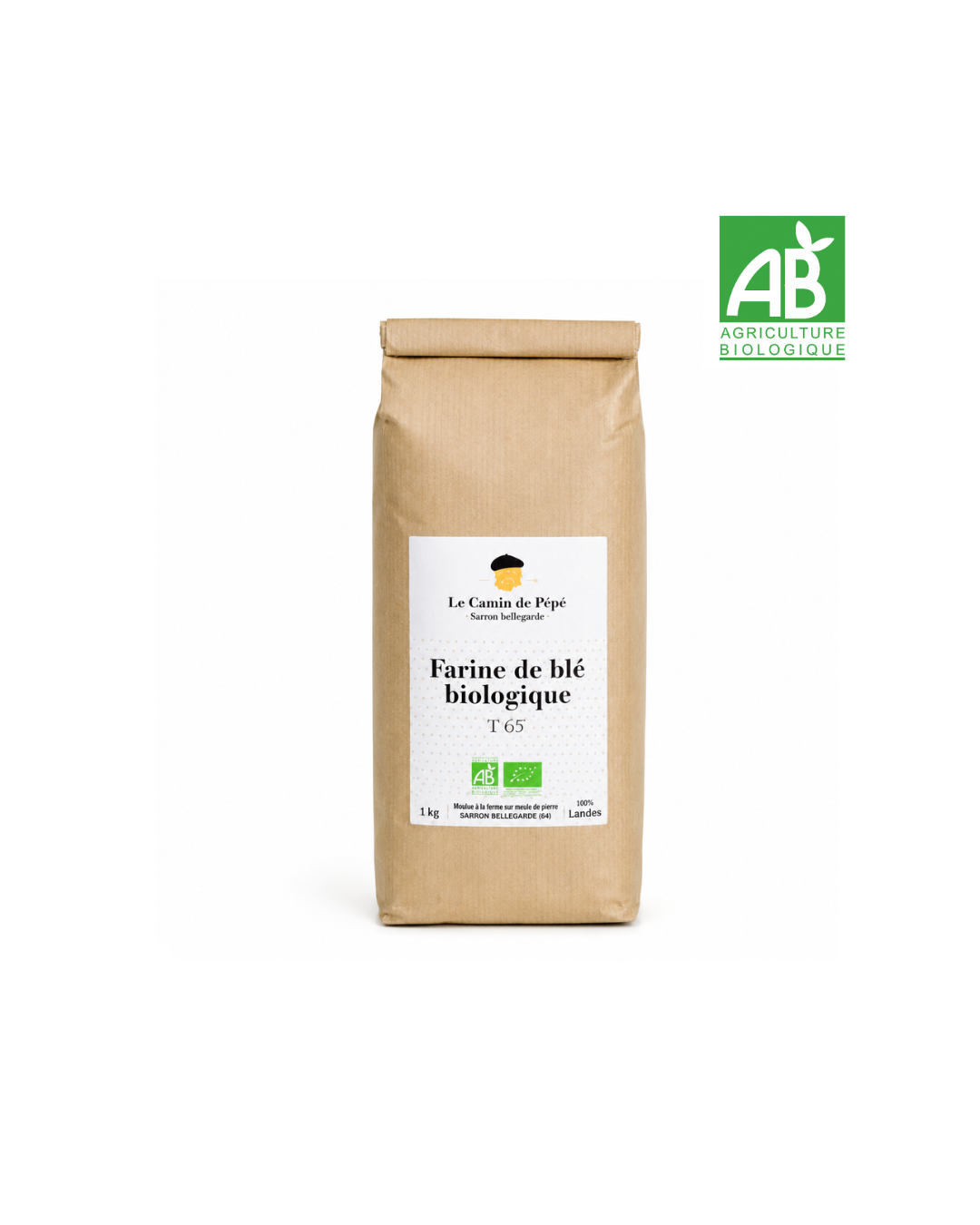 Farine de Blé Bio T65 (1 kg)