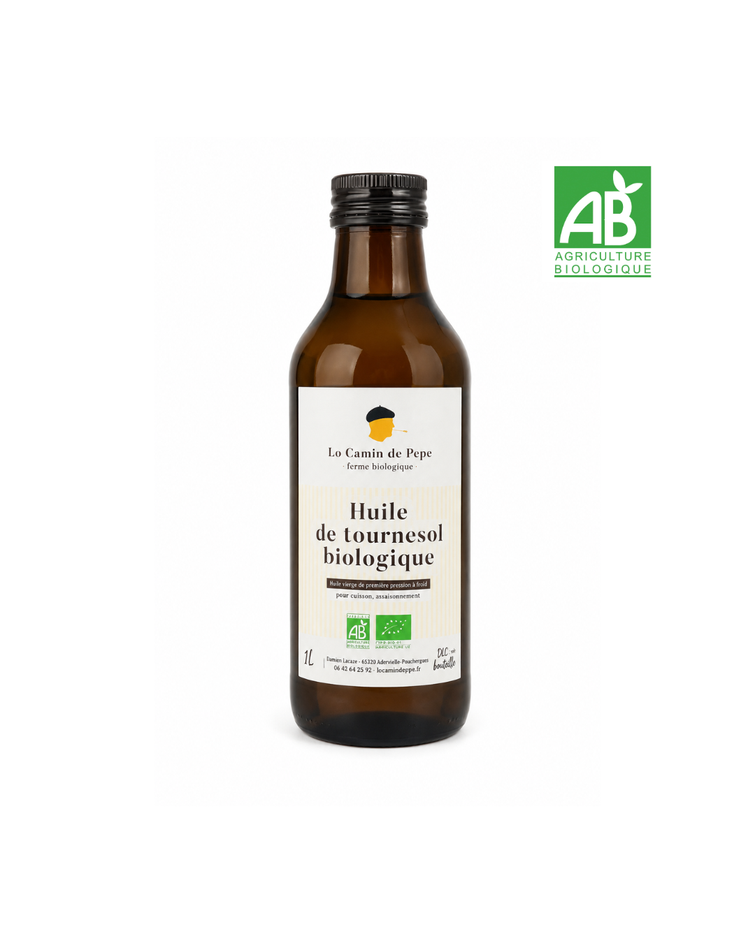 Huile Tournesol Bio (75 cl)