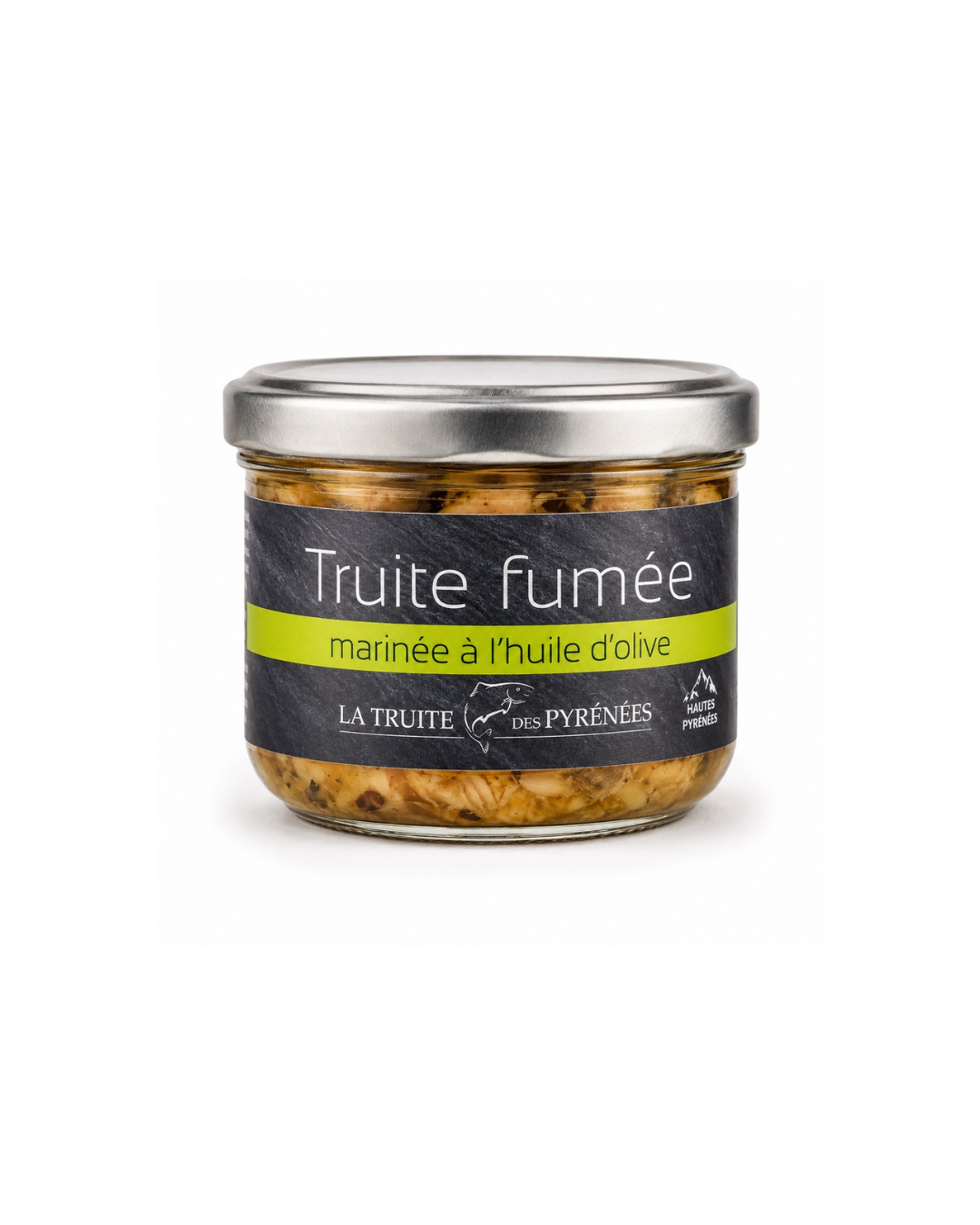 Terrine de truite fumée au piment d'Espelette (pot de 90g)