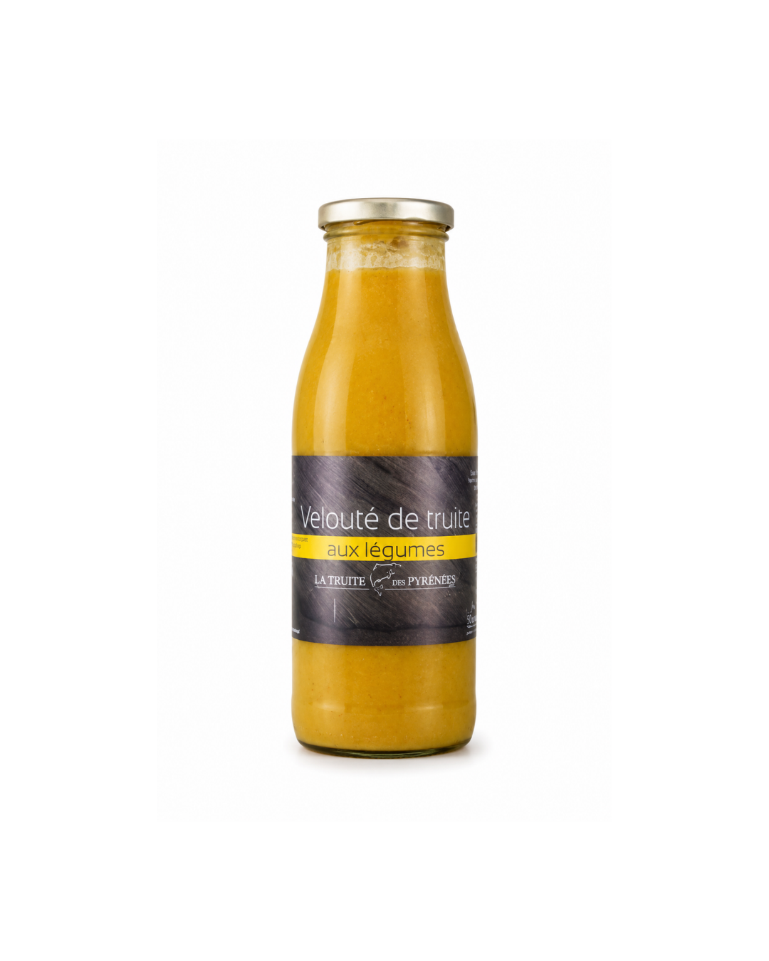 Velouté de truite aux légumes (bouteille de 485 g)