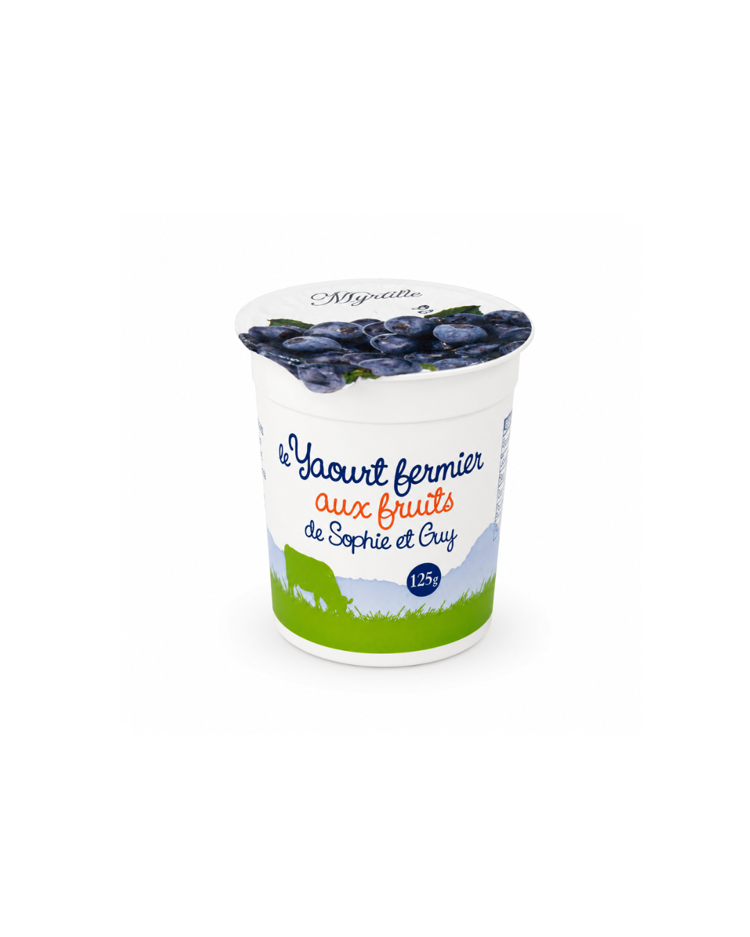 Yaourt Myrtille 125 g