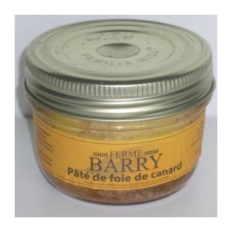 Bocal pâté de foie de canard