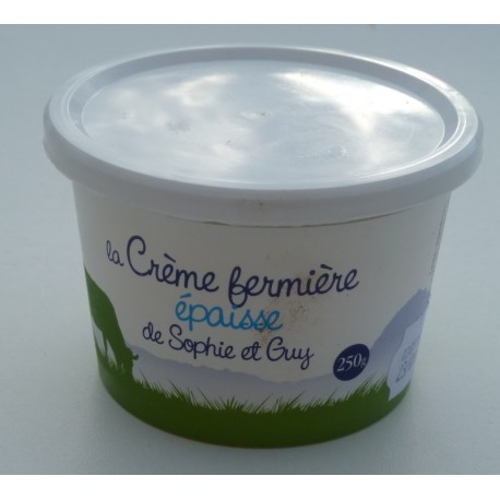 crème fraîche épaisse (250 g)