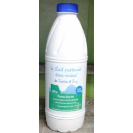 Lait pasteurisé demi-écrémé (1 L)