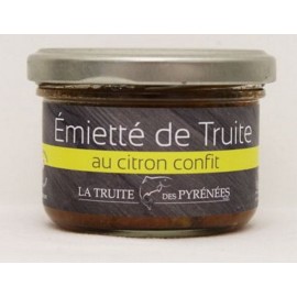 Emietté de truite au citron confit (pot de 90g)