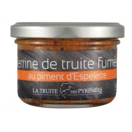 Emietté de truite à la tomate (pot de 90g)