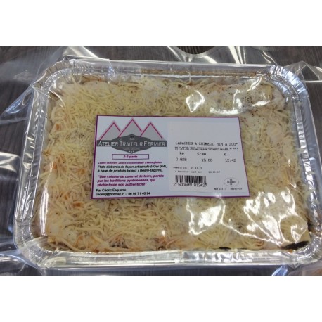 Lasagnes (2 à 3 parts)