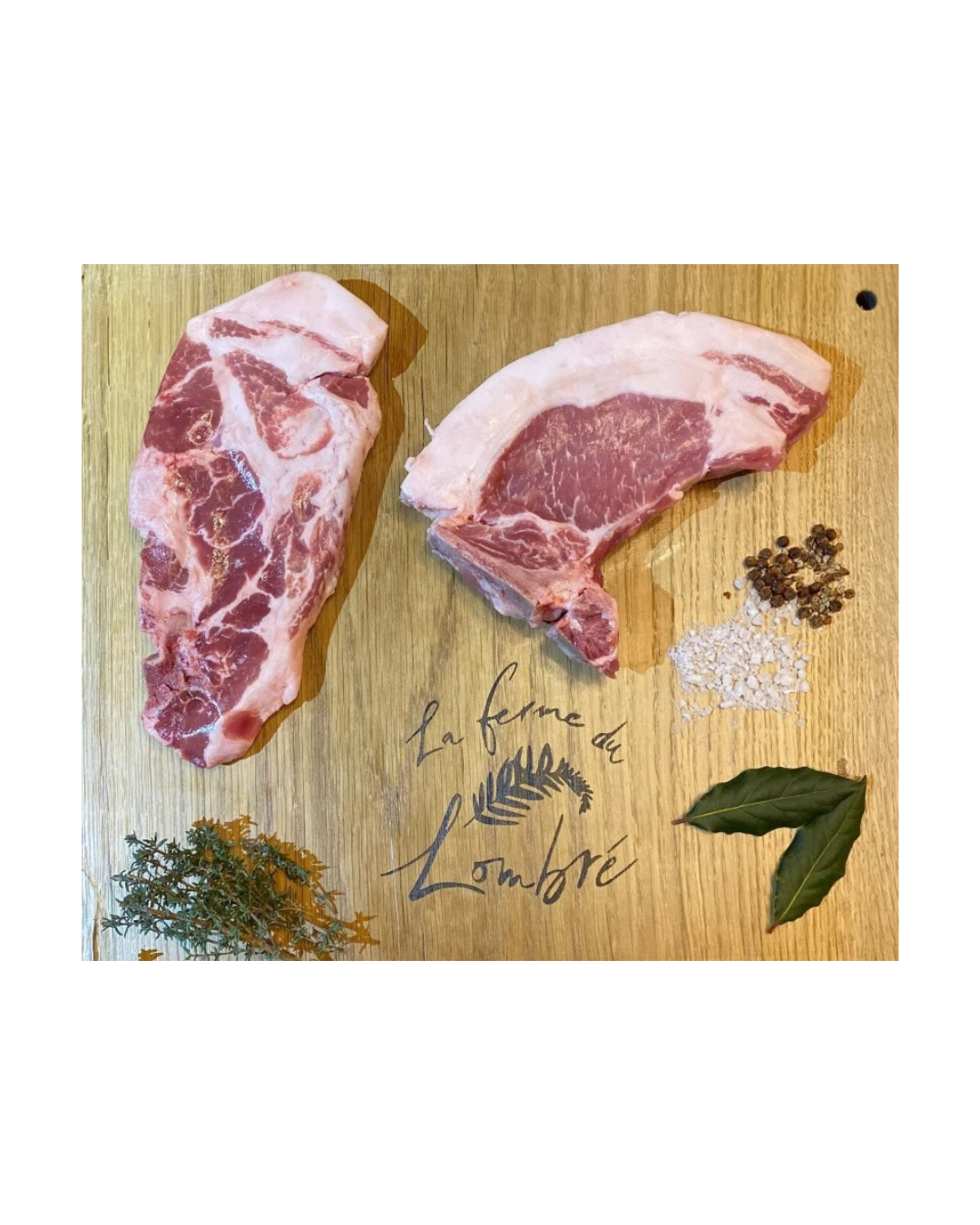 Côtes de Porc (environ 350g)