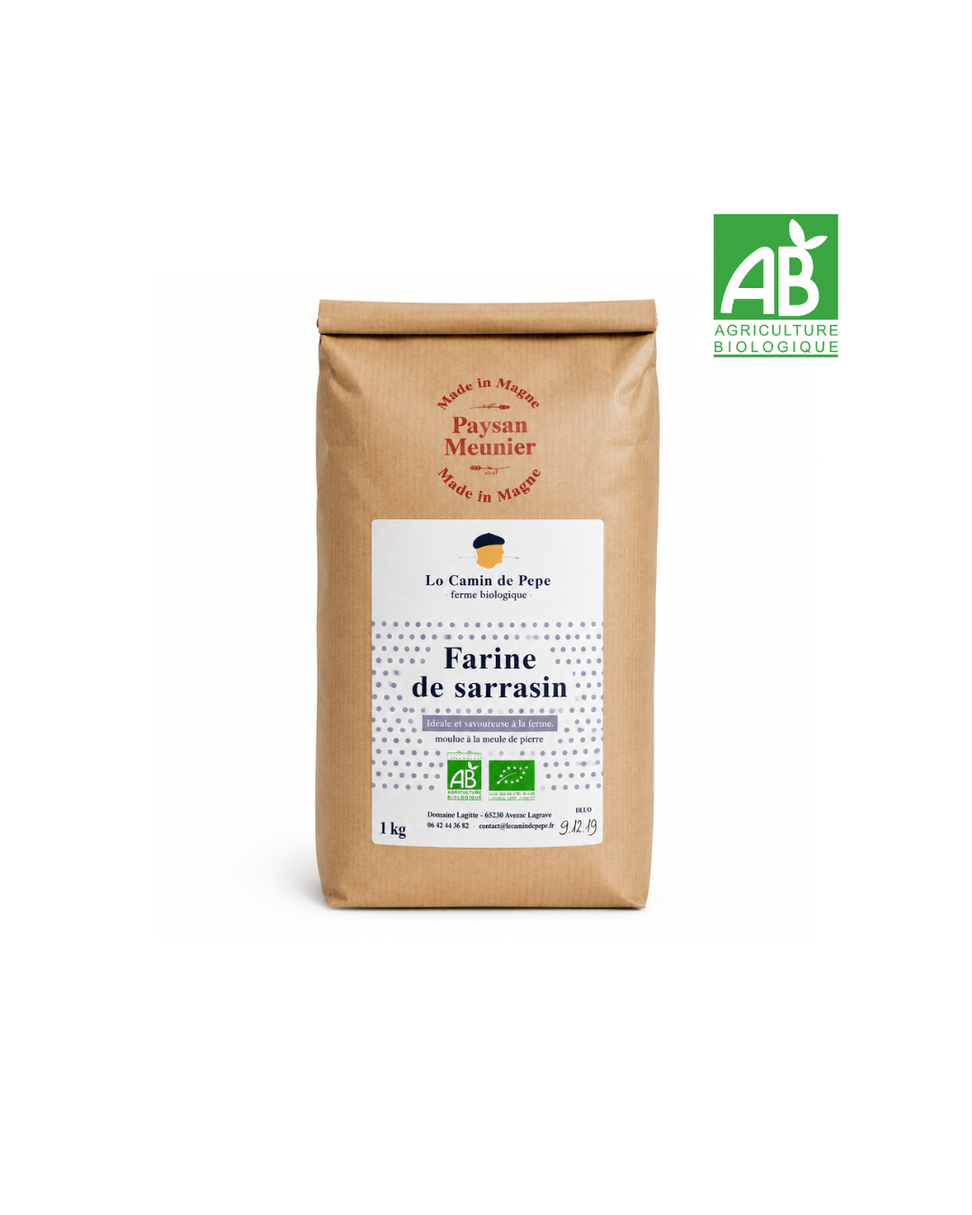 Farine de sarrasin Bio (1 kg)