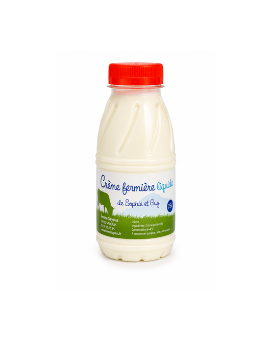 Crème fraîche liquide (25 cl)