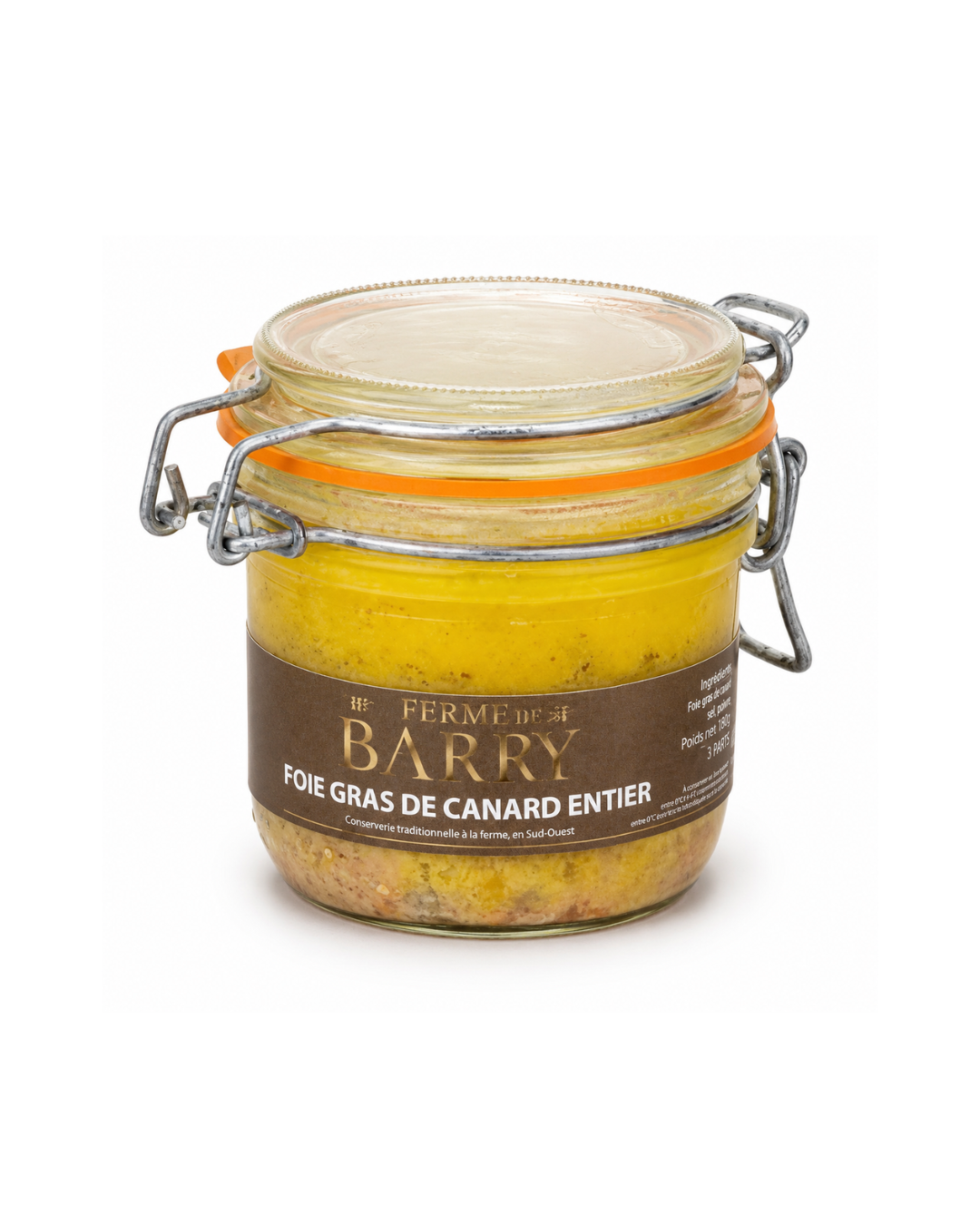 Foie gras de canard entier (180g)